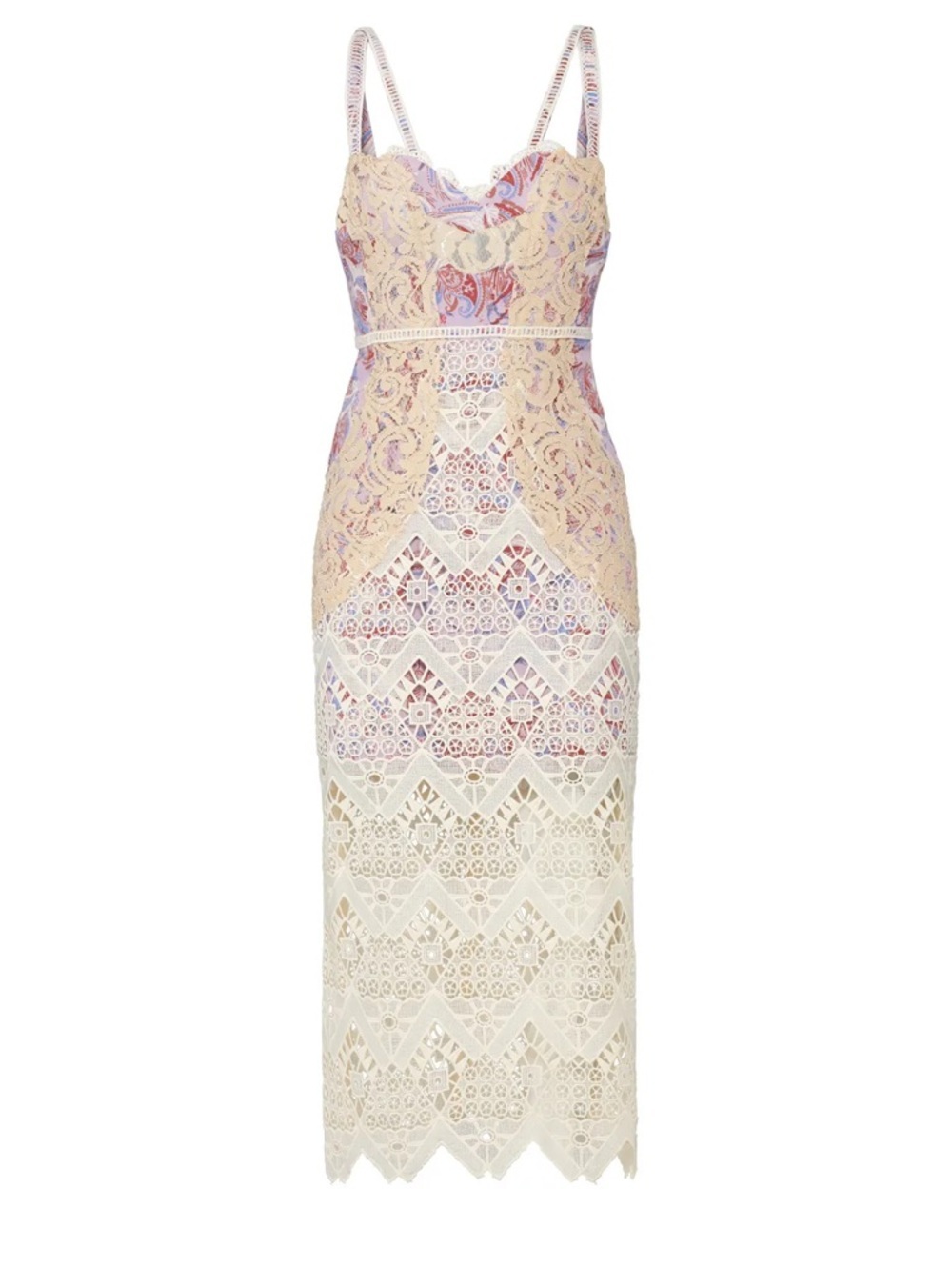 Free People x Revolve Still Life Lace Midi Dress - Picture 10 of 10